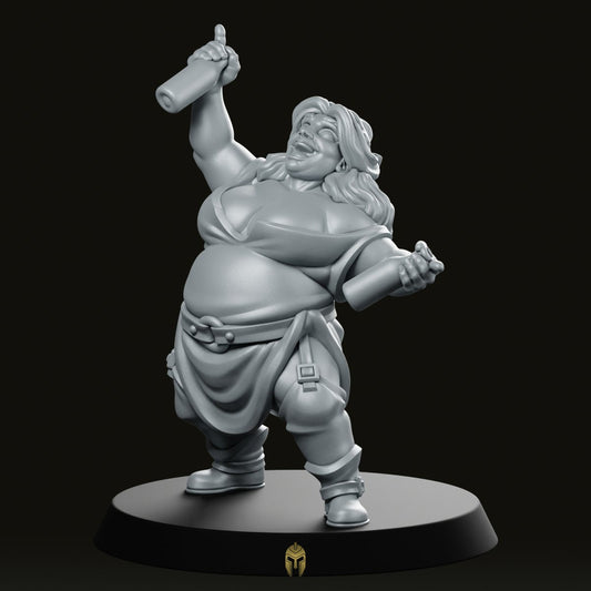 Party Lady Fantasy Miniature