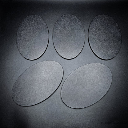 170x105mm Oval Plain Plastic Bases