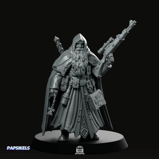 Trench Soldier Quiapo Sniper Priest 2 Miniature