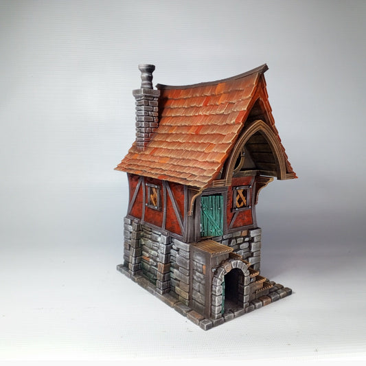 Redwood House - 28mm Tabletop Terrain for D&D and Wargaming