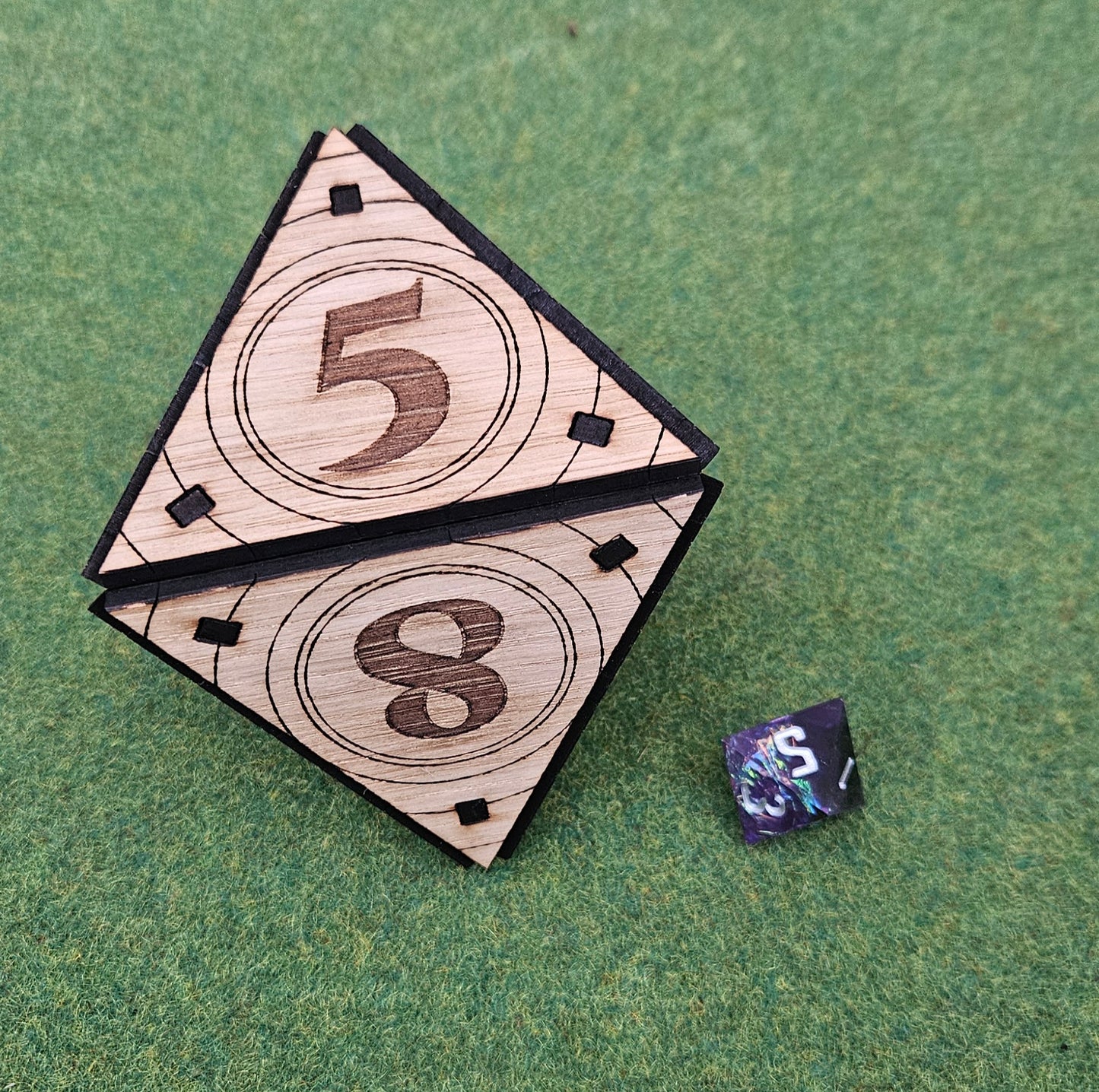 Wooden Dice Set