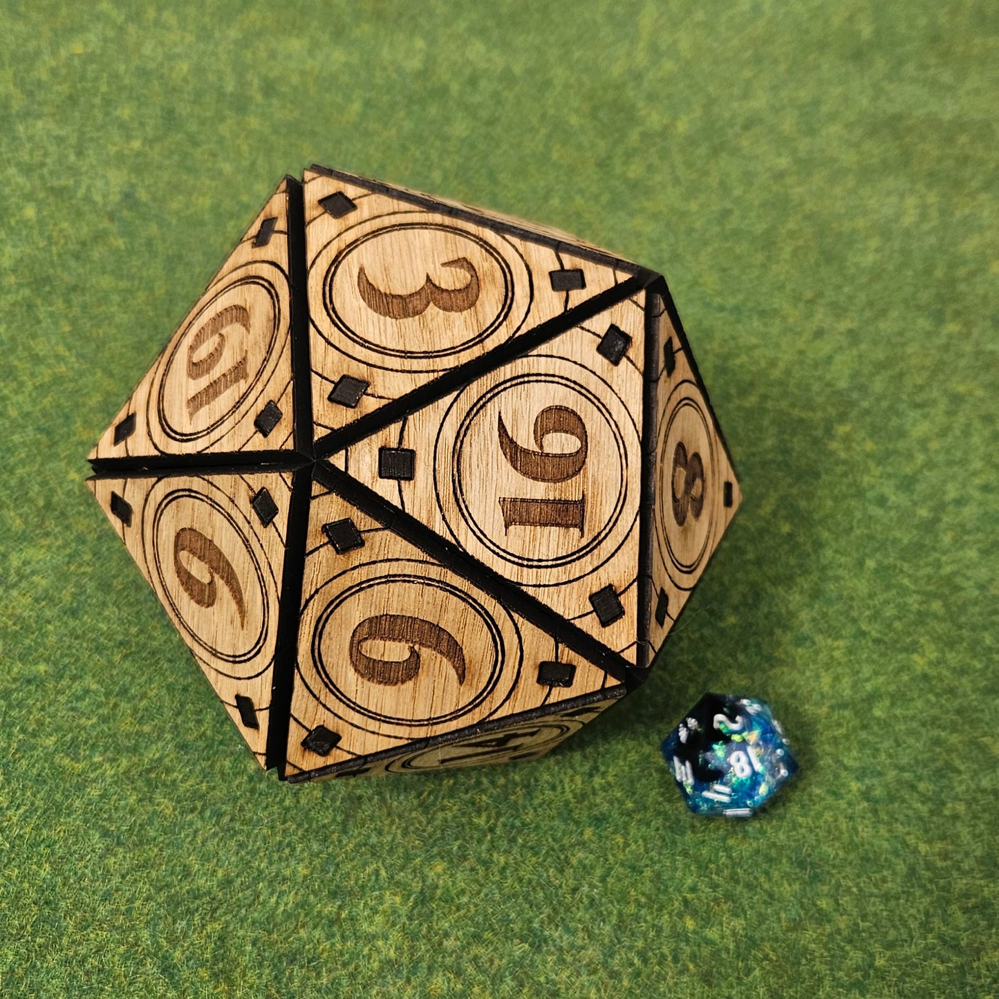 Wooden Dice Set