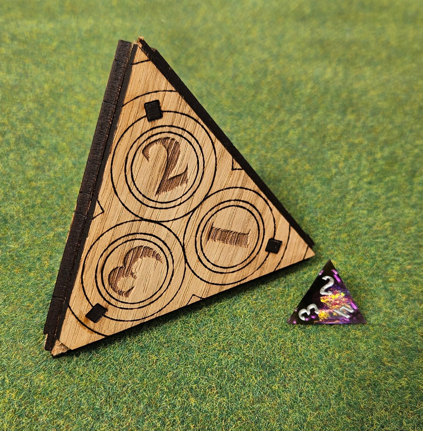 Wooden Dice Set
