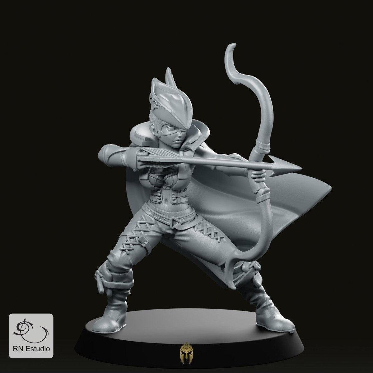 Robin Female Archer Miniature