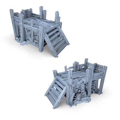 Ruined Platform - 28mm DND/Wargame/RPG Terrain