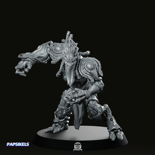 Sapient Humanoid Mystic Dark Templar Miniature