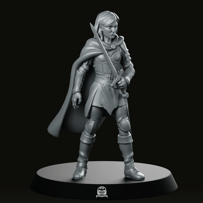 Sarah The Fearless - Fantasy Warrior