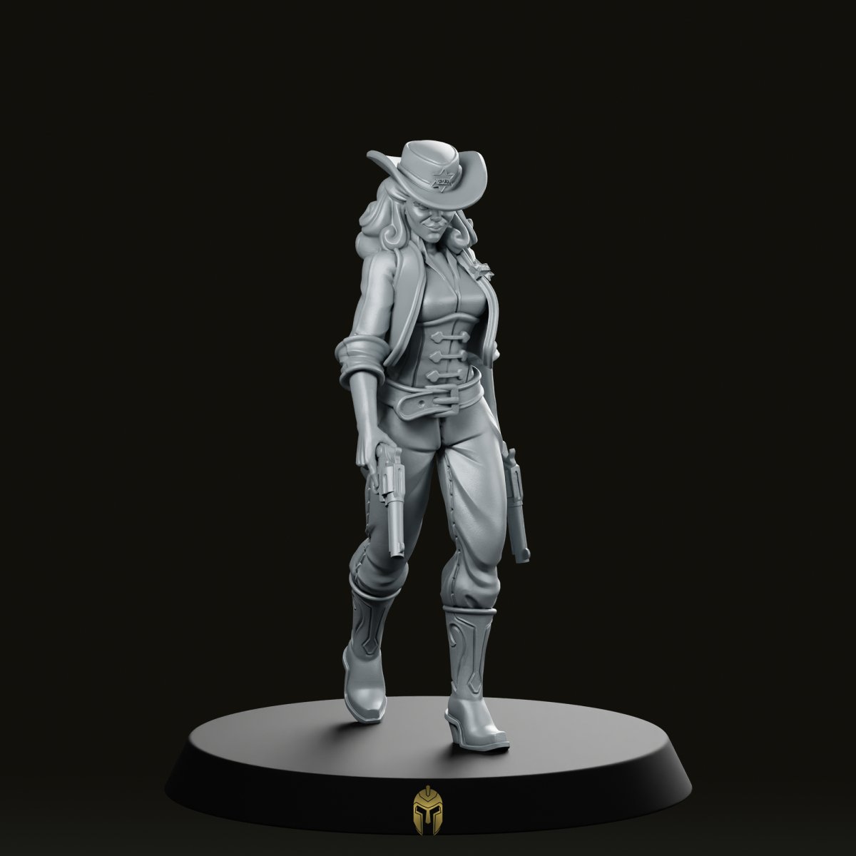 Sheriff Vienna D Western Miniature