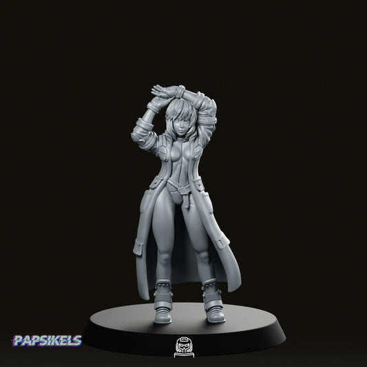 Synthetic Augmented Cybernetic Human Kusanagi Miniature
