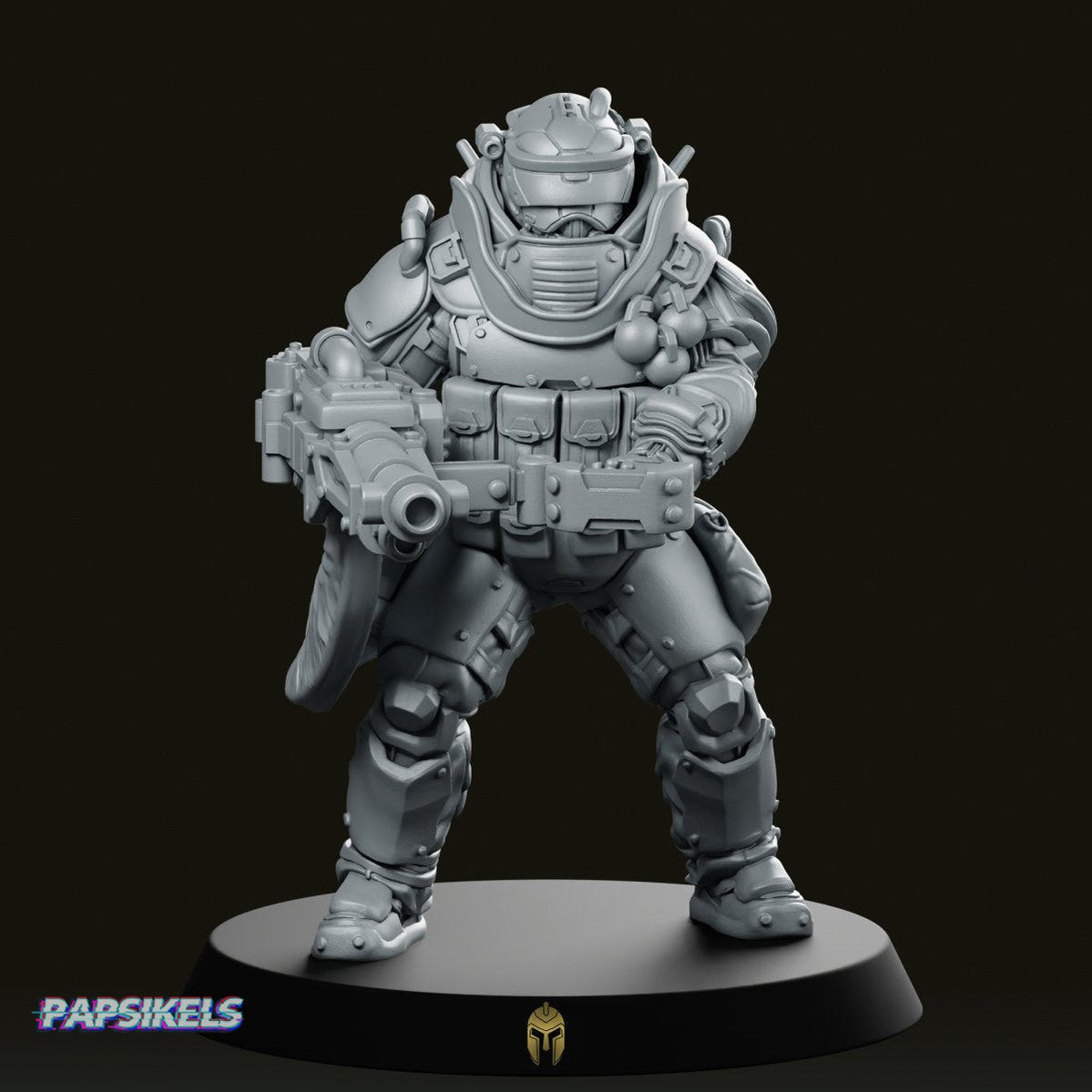 Trauma Troupe Heavy Support Miniature