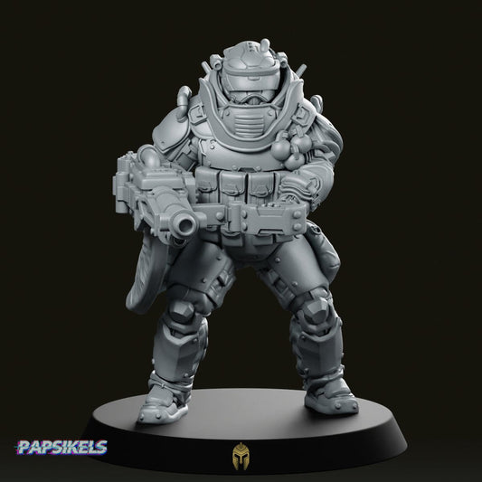 Trauma Troupe Heavy Support Miniature