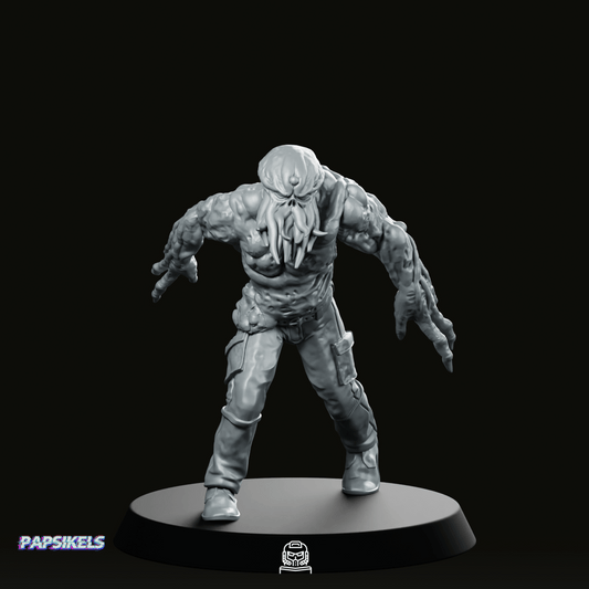 Trench Soldier Voteless Squid Mind Zombie 1 Miniature