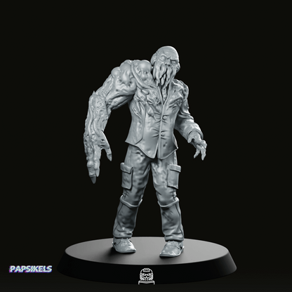Trench Soldier Voteless Squid Mind Zombie 1 Miniature