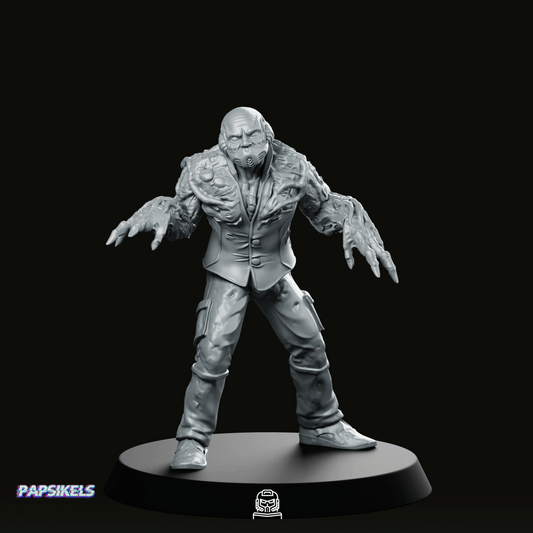 Trench Soldier Voteless Squid Mind Zombie 3 Miniature
