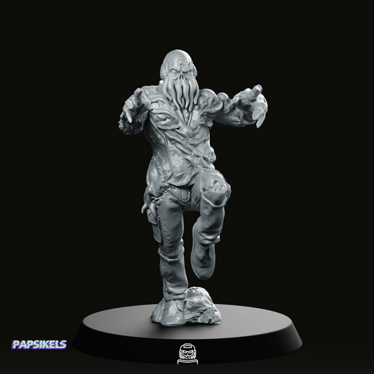 Trench Soldier Voteless Squid Mind Zombie 5 Miniature