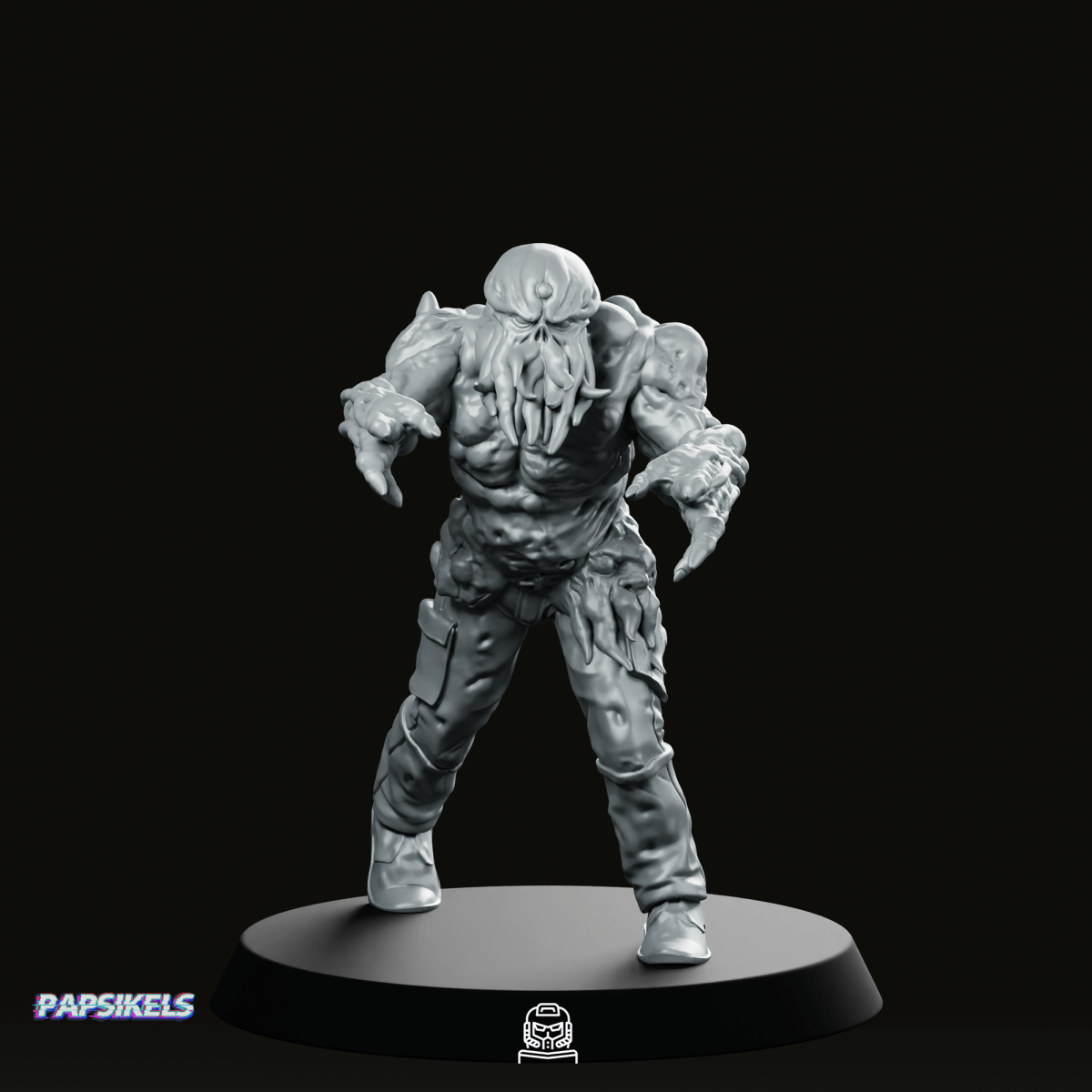 Trench Soldier Voteless Squid Mind Zombie 6 Miniature