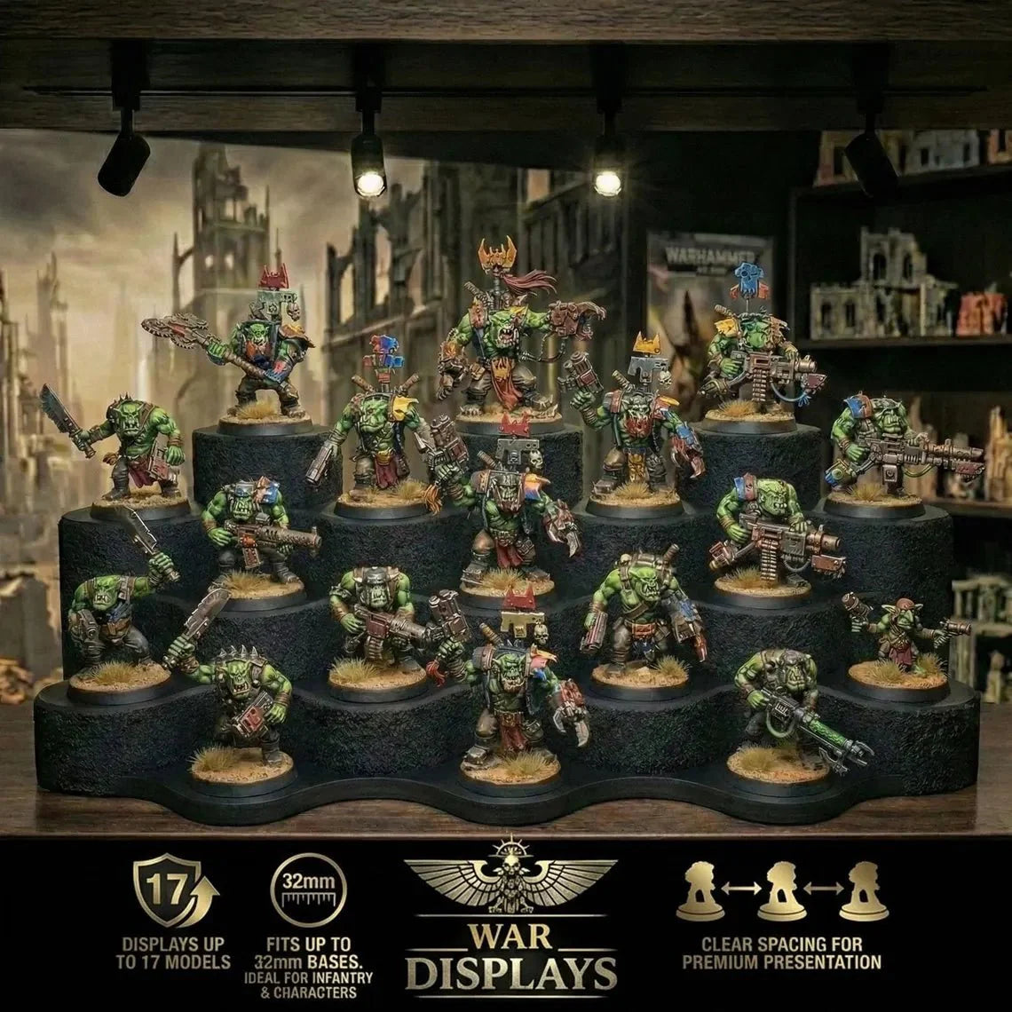 War Display Miniature Display Stand