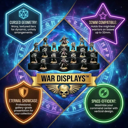 War Display Miniature Display Stand