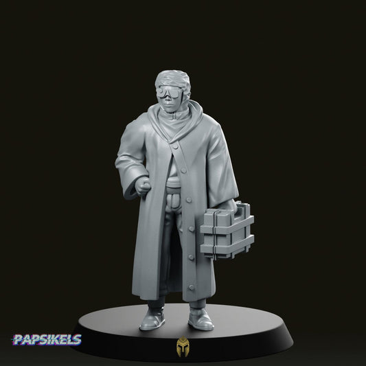 Wayland Hanabishi Scientist Sample Collector 1 Miniature