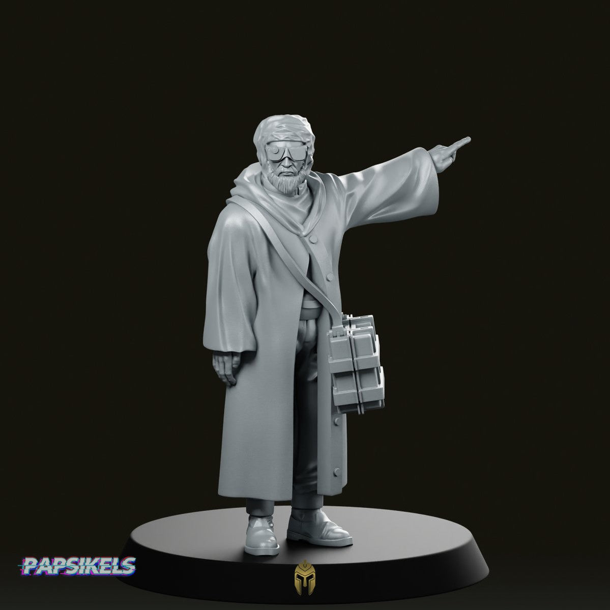 Wayland Hanabishi Scientist Sample Collector 3 Miniature