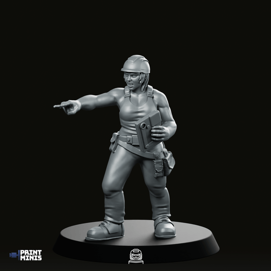 Worker 1 Miniature
