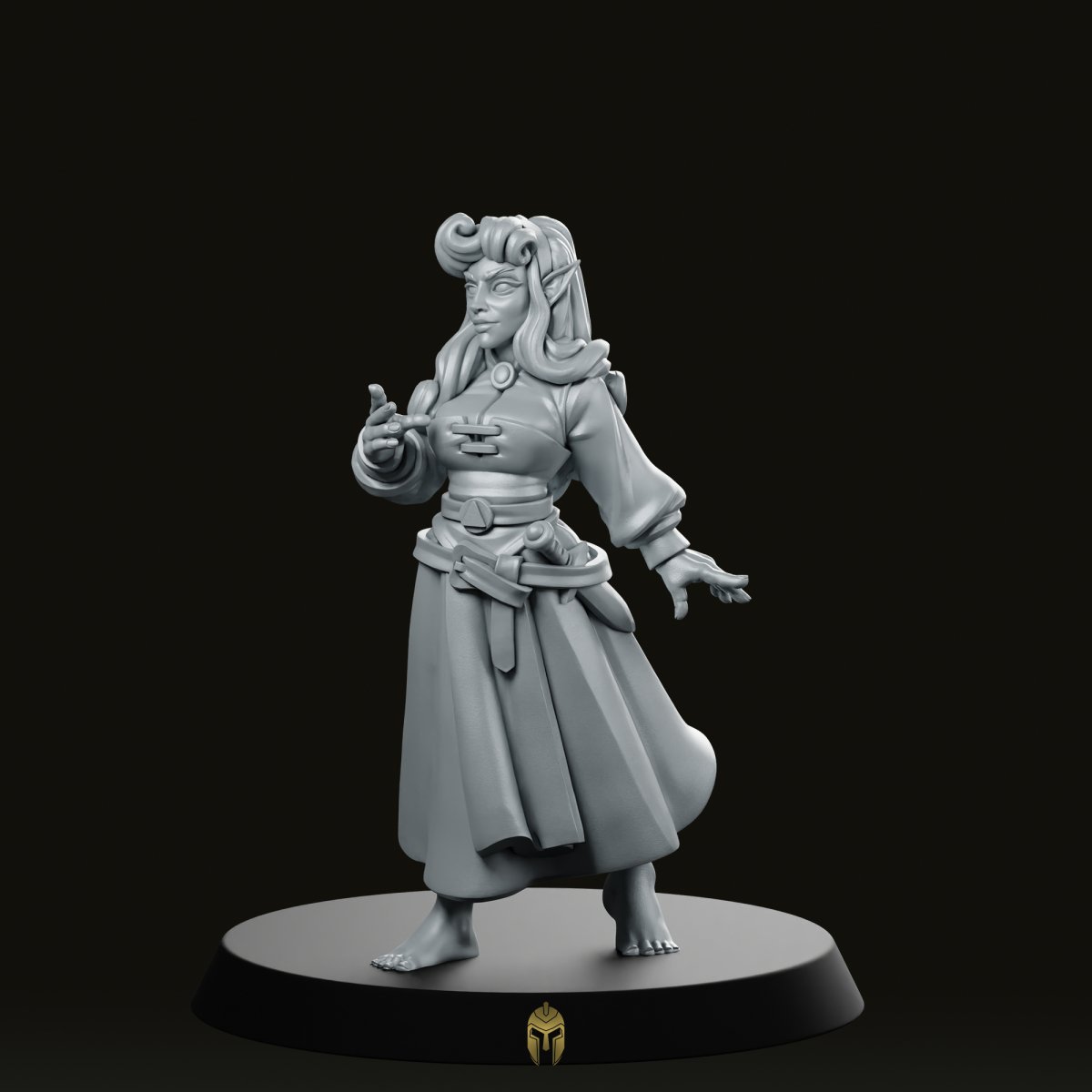 Young Princess Fantasy Miniature